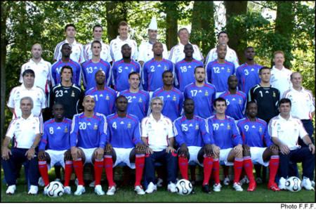 L'équipe de France...
