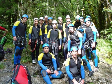 Le demi-groupe de Rafting